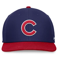 Men's Nike Royal/Red Chicago Cubs Two-Tone Snapback Hat