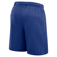 Men's Nike Royal Chicago Cubs Arched Kicker Fleece Shorts