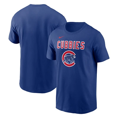 Men's Nike Royal Chicago Cubs Local Home Town T-Shirt