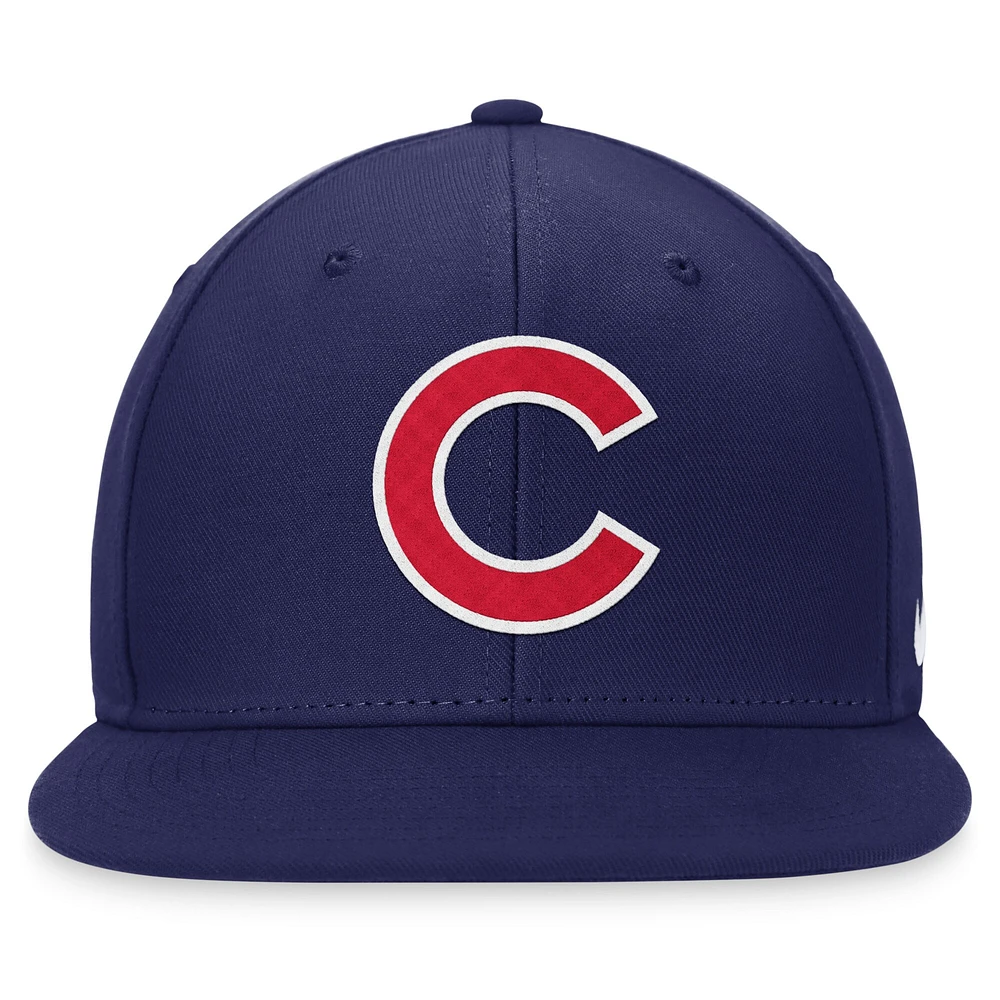 Men's Nike  Royal Chicago Cubs Primetime Pro Snapback Hat