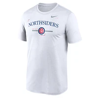 Men's Nike White Chicago Cubs Local Legend Practice Performance T-Shirt