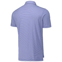 Men's Peter Millar Royal Chicago Cubs Jubilee Stripe Stretch Jersey Polo