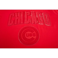 Men's Pro Standard Chicago Cubs Classic Triple Red T-Shirt