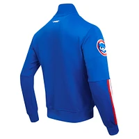 Men's Pro Standard Royal Chicago Cubs Fast Lane Full-Zip Track Jacket