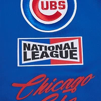 Men's Pro Standard Royal Chicago Cubs Fast Lane Full-Zip Track Jacket