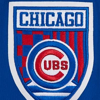 Men's Pro Standard Royal Chicago Cubs Fast Lane Full-Zip Track Jacket