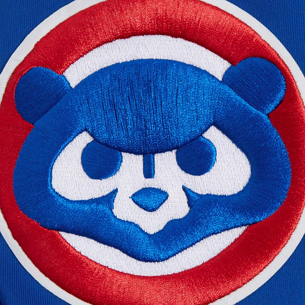 Men's Pro Standard Royal Chicago Cubs Fast Lane Full-Zip Track Jacket