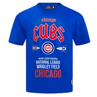 Men's Pro Standard Royal Chicago Cubs Oversized City Tour T-Shirt