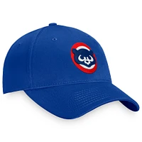 Men's Royal Chicago Cubs Cooperstown Collection Core Adjustable Hat