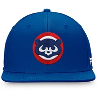 Men's Royal Chicago Cubs Cooperstown Collection Core Snapback Hat