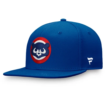 Casquette Snapback Core pour homme de la collection Cooperstown des Royal Chicago Cubs