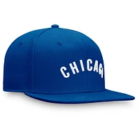 Men's Royal Chicago Cubs Cooperstown Collection Fitted Hat