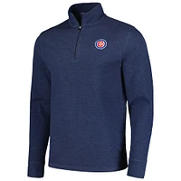 Men's Vineyard Vines Navy Chicago Cubs Saltwater Quarter-Zip Jacket