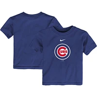 Toddler Nike Royal Chicago Cubs Large Logo T-Shirt