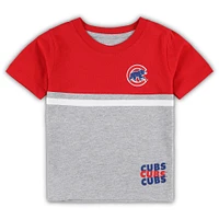 Toddler Royal/Red Chicago Cubs Batters Box T-Shirt & Pants Set