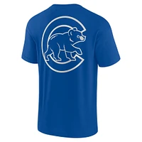 Unisex Fanatics Royal Chicago Cubs Elements Super Soft Short Sleeve T-Shirt