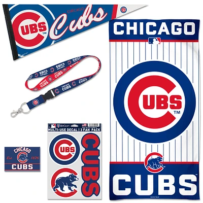 WinCraft Chicago Cubs House Fan Accessories Pack