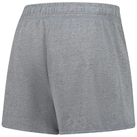 Women's Fanatics  Heather Gray Chicago Cubs Logo Shorts