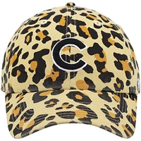 Women's '47 Chicago Cubs Tan Bagheera Cheetah Clean Up Adjustable Hat