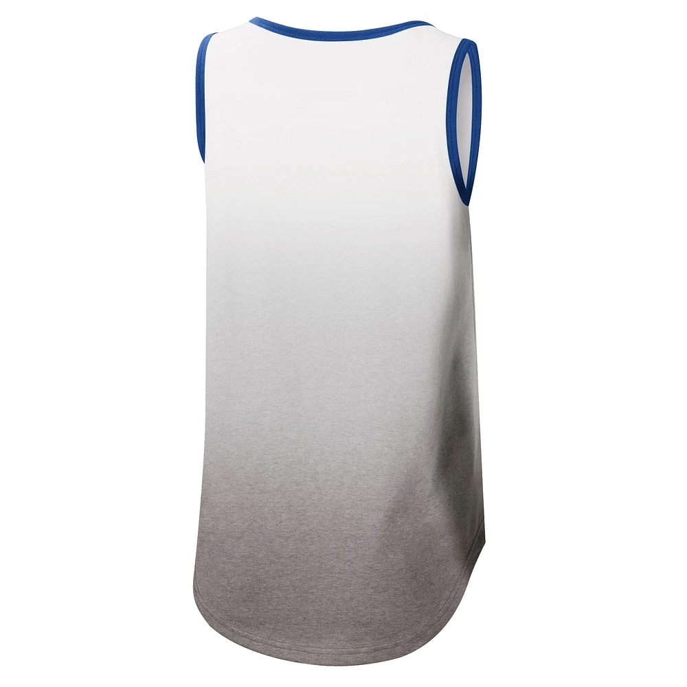 Women's G-III 4Her by Carl Banks White Chicago Cubs Logo Opening Day Tank Top
