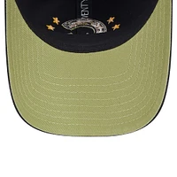 Women's New Era Black Chicago Cubs 2024 Armed Forces Day 9TWENTY Adjustable Hat