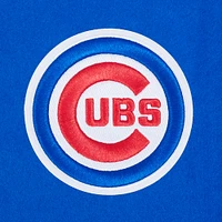 Women's Pro Standard  Royal Chicago Cubs Game Day Classics Wool Full-Zip Varsity Jacket