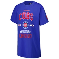 Women's Pro Standard Royal Chicago Cubs Oversized City Tour T-Shirt Dress