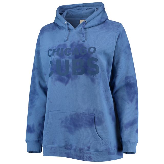 Chandail à capuchon Cloud taille plus des Royal Chicago Cubs pour femmes