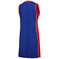 Women's Starter Royal Chicago Cubs Slam Dunk Tank Sneaker Dress