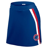 Women's WEAR by Erin Andrews Royal Chicago Cubs Stripes Skort