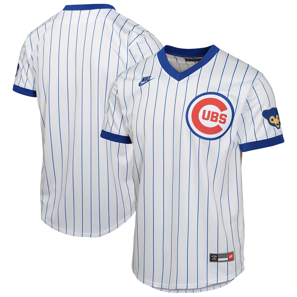 Maillot Nike blanc pour jeunes Chicago Cubs Limited Cooperstown Collection