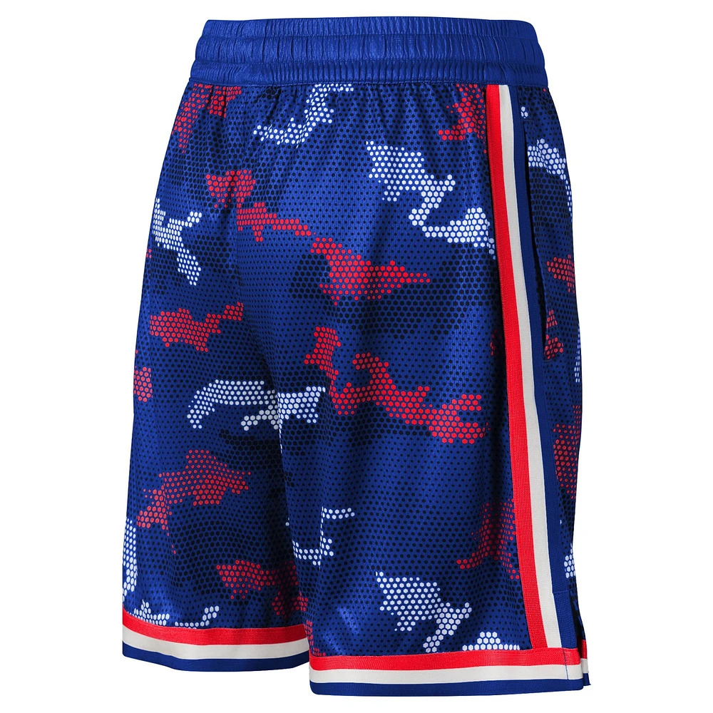Youth Fanatics Royal Chicago Cubs Tech Runner Shorts