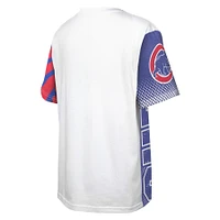Youth White Chicago Cubs Impact Hit Bold T-Shirt