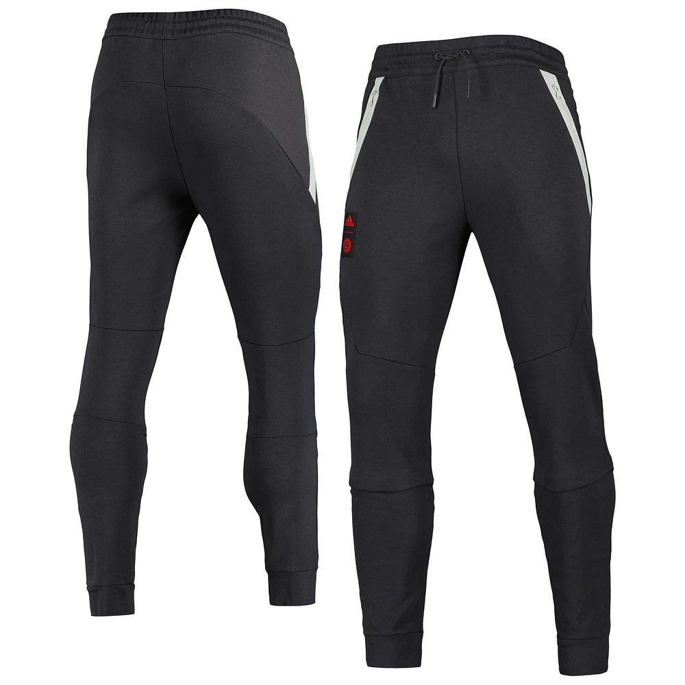 Men's adidas Black Chicago Fire 2023 Player Club Travel Pants