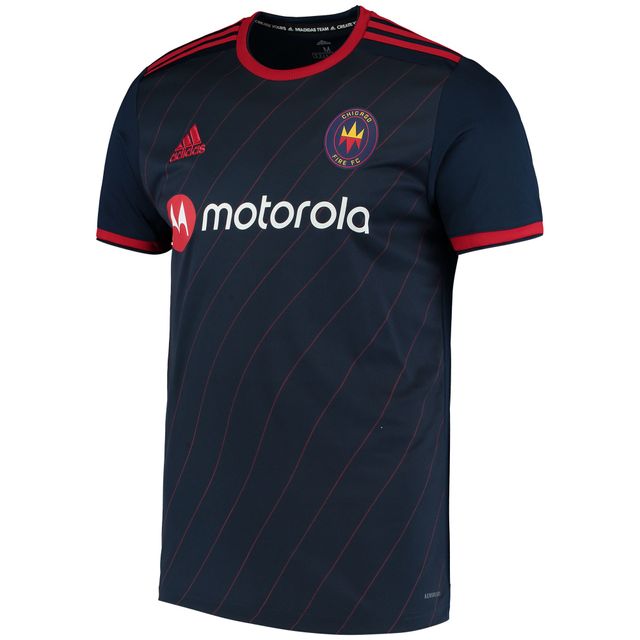 Maillot primaire vierge adidas Chicago Fire 2020 Replica pour homme, bleu marine