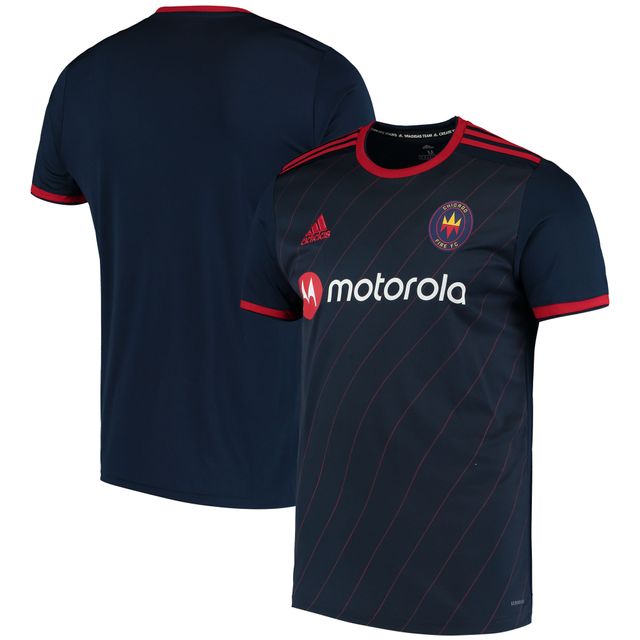 Maillot primaire vierge adidas Chicago Fire 2020 Replica pour homme, bleu marine