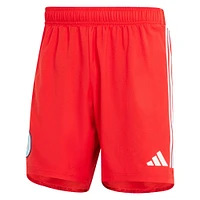 Men's adidas Red Chicago Fire 2024 Home Authentic Shorts