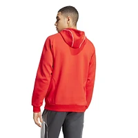 Men's adidas Red Chicago Fire 2025 Travel Pullover Hoodie