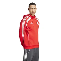 Men's adidas Red Chicago Fire 2025 Travel Pullover Hoodie