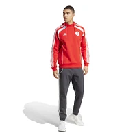 Men's adidas Red Chicago Fire 2025 Travel Pullover Hoodie