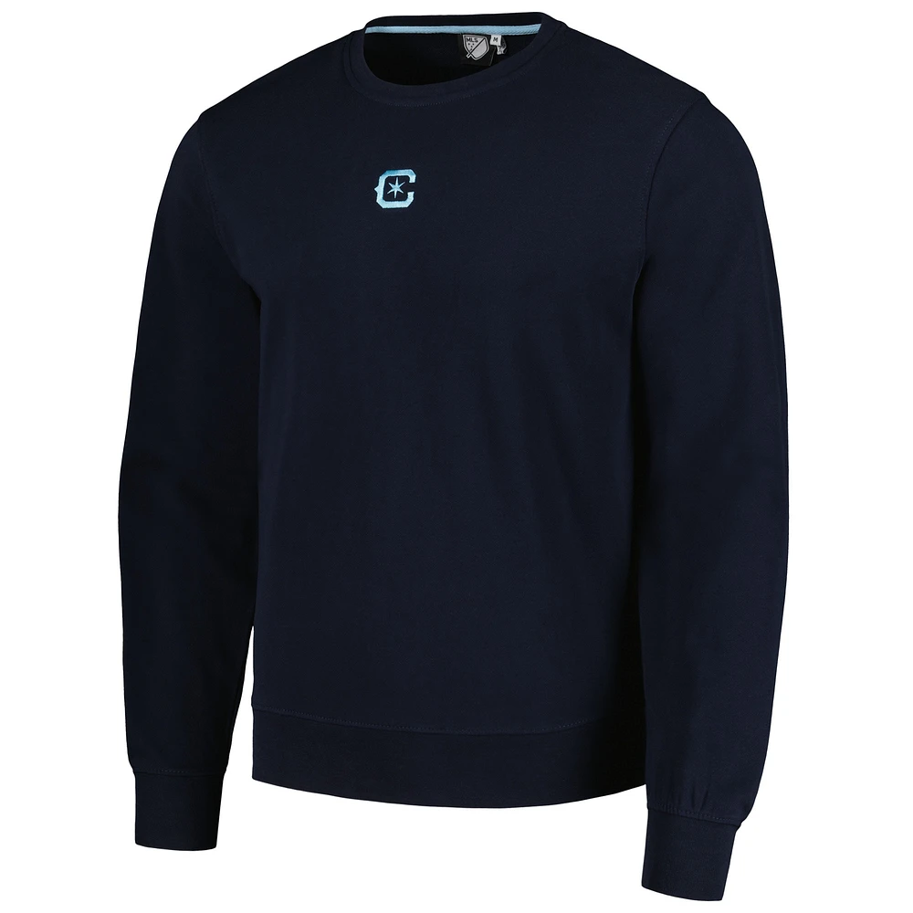 Men's Navy Chicago Fire Pullover Sweatshirt