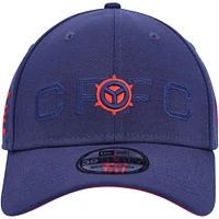 Men's New Era Navy Chicago Fire Kick Off 39THIRTY Flex Hat