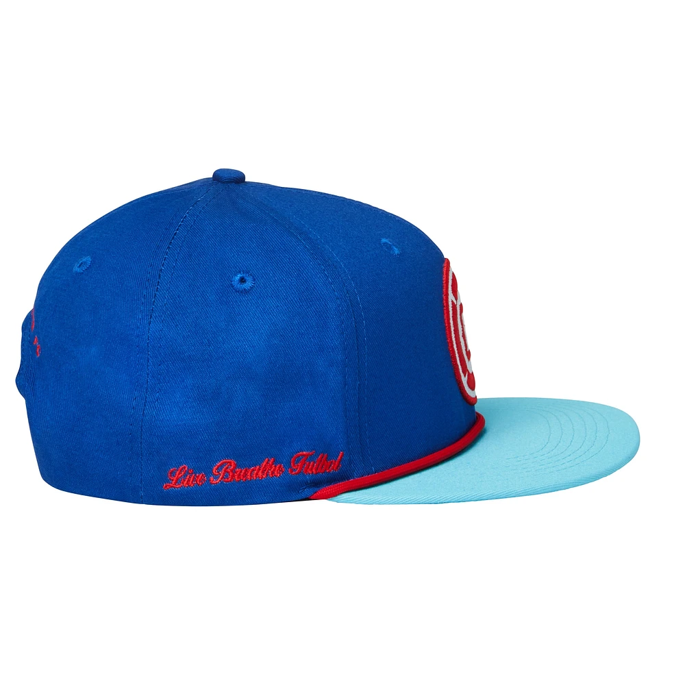 Chapeau réglable unisexe Live Breathe Futbol Navy Chicago Fire