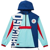 Unisex Live Breathe Futbol Light Blue Chicago Fire Tekker Half-Zip Anorak Jacket