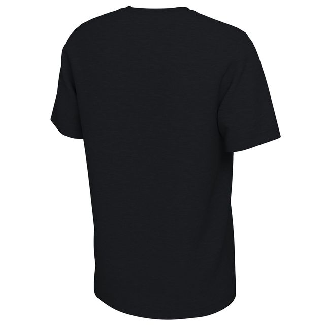 T-shirt à bannière du trophée des champions WNBA Chicago Sky 2021 Nike noir pour homme