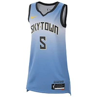 Unisex Nike Angel Reese Light Blue Chicago Sky Rebel Edition Player Jersey