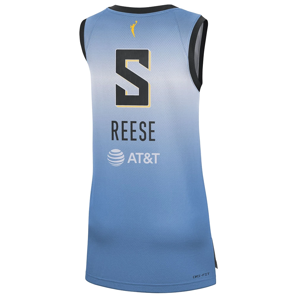 Unisex Nike Angel Reese Light Blue Chicago Sky Rebel Edition Player Jersey