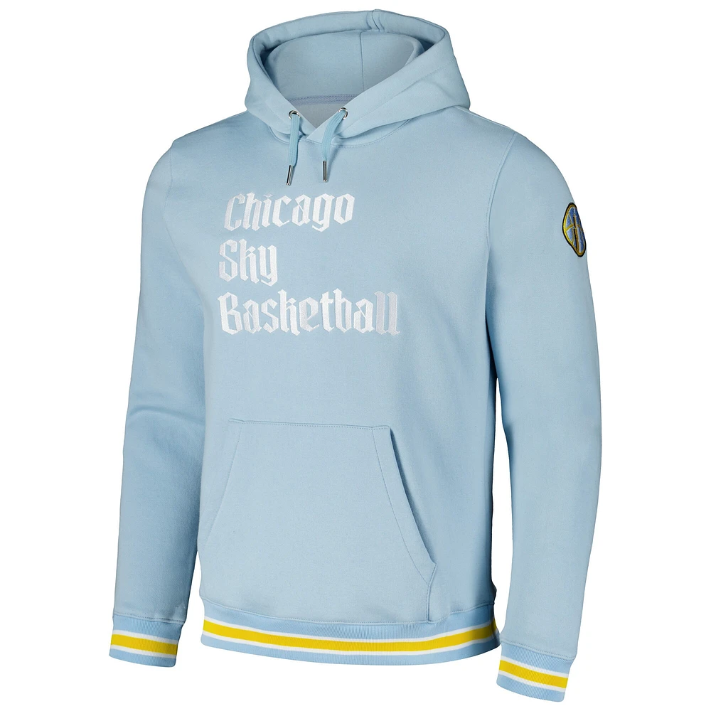 Unisex Sky Blue Chicago Premium Pullover Hoodie
