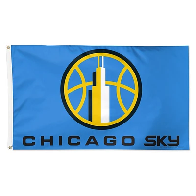 WinCraft Chicago Sky Drapeau de luxe 3 pi x 5 pi