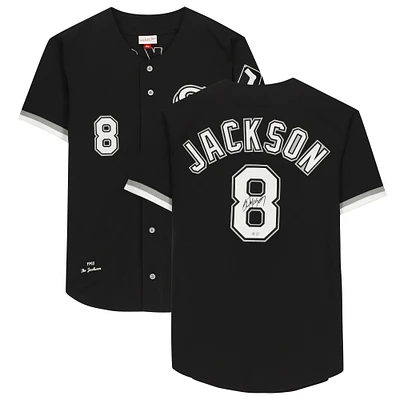 Bo Jackson Chicago White Sox Autographed Black Mitchell & Ness Authentic Jersey